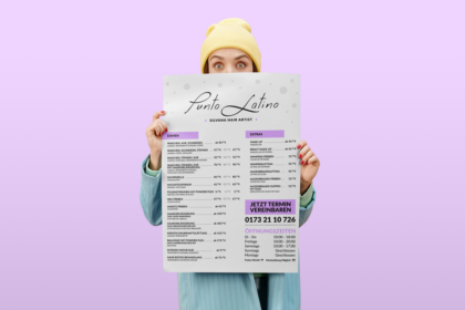 Punto Latino - Preisliste Design