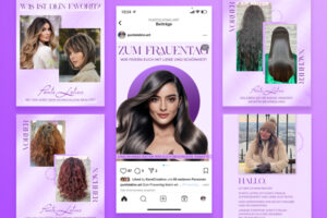 Social Media Post der Frauenmonat-Kampagne von Punto Latino mit Screenshot der Instagram-Ansicht inklusive Plattform-Elementen