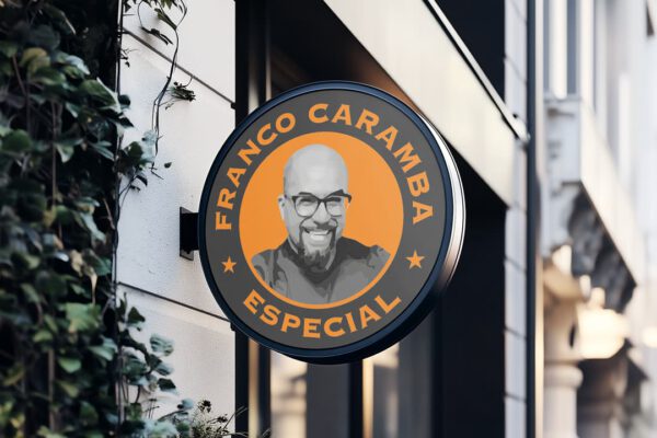 P Caramba Logo Schild